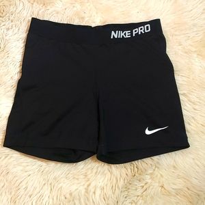 Women's Nike Pro dri fit shorts